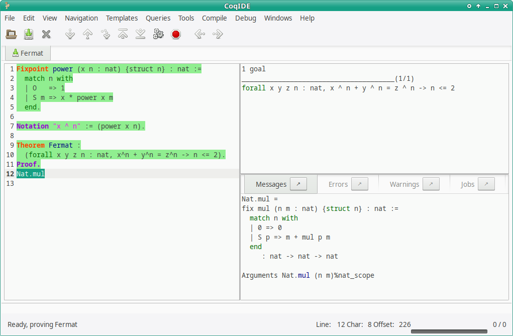 RocqIDE queries